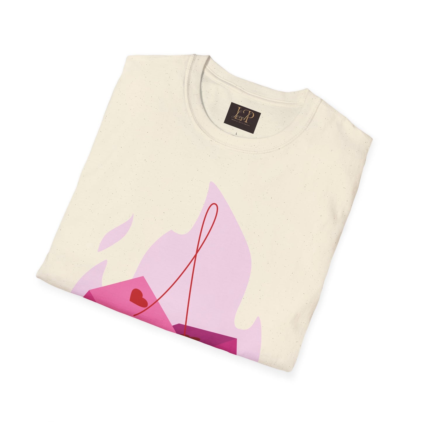 Cute Heart Design Unisex Softstyle T-Shirt - Perfect for Valentine’s Day or Casual Wear