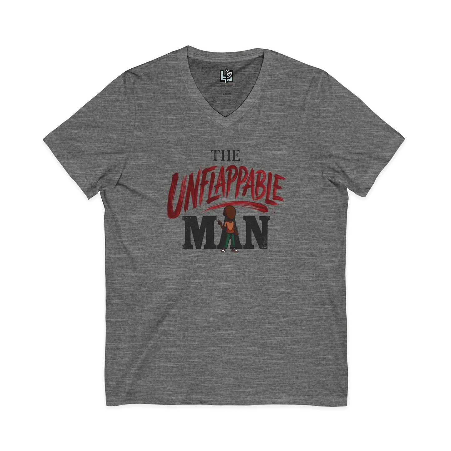 The Unflappable Man V-Neck Tee