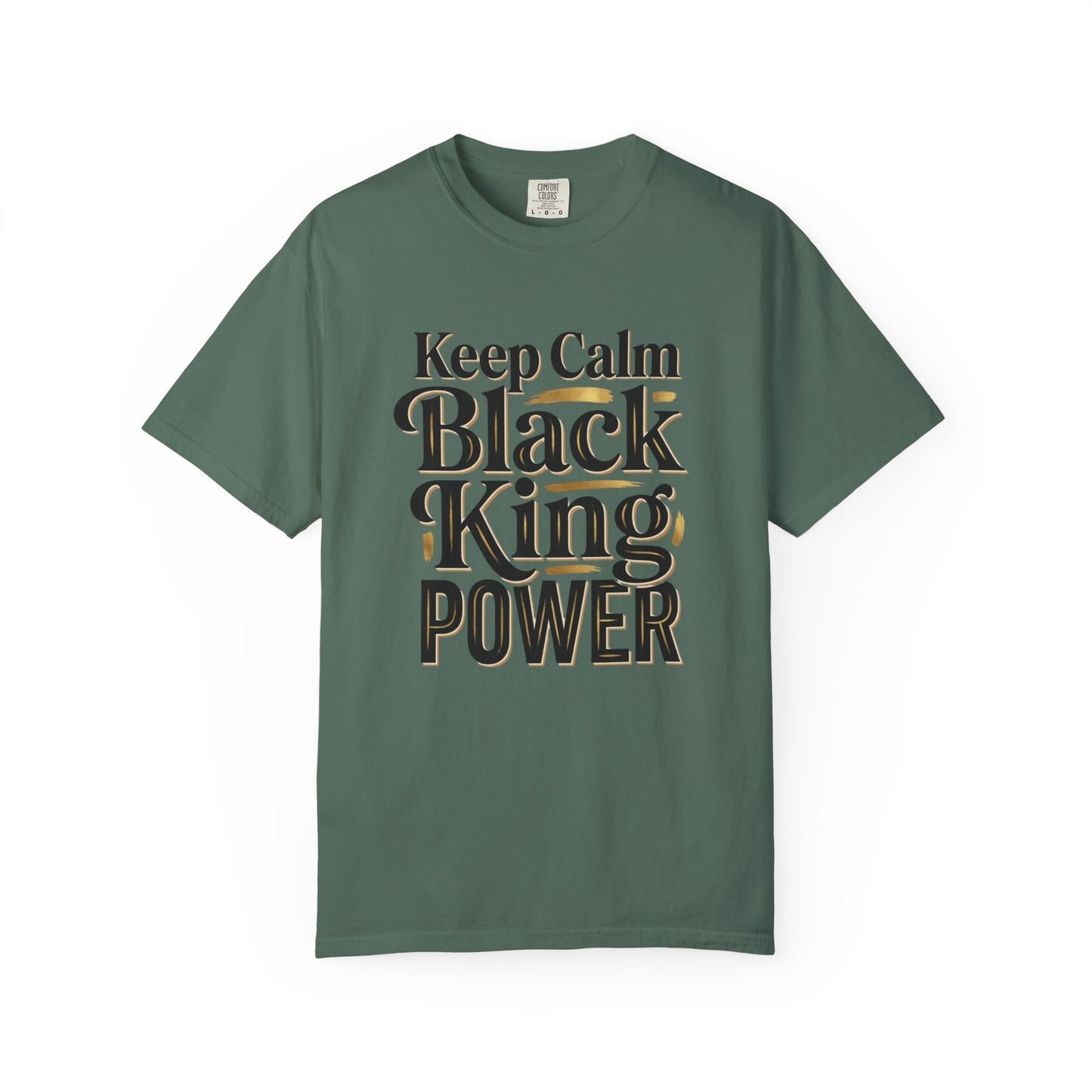 Keep Calm Black King Power T‑Shirt