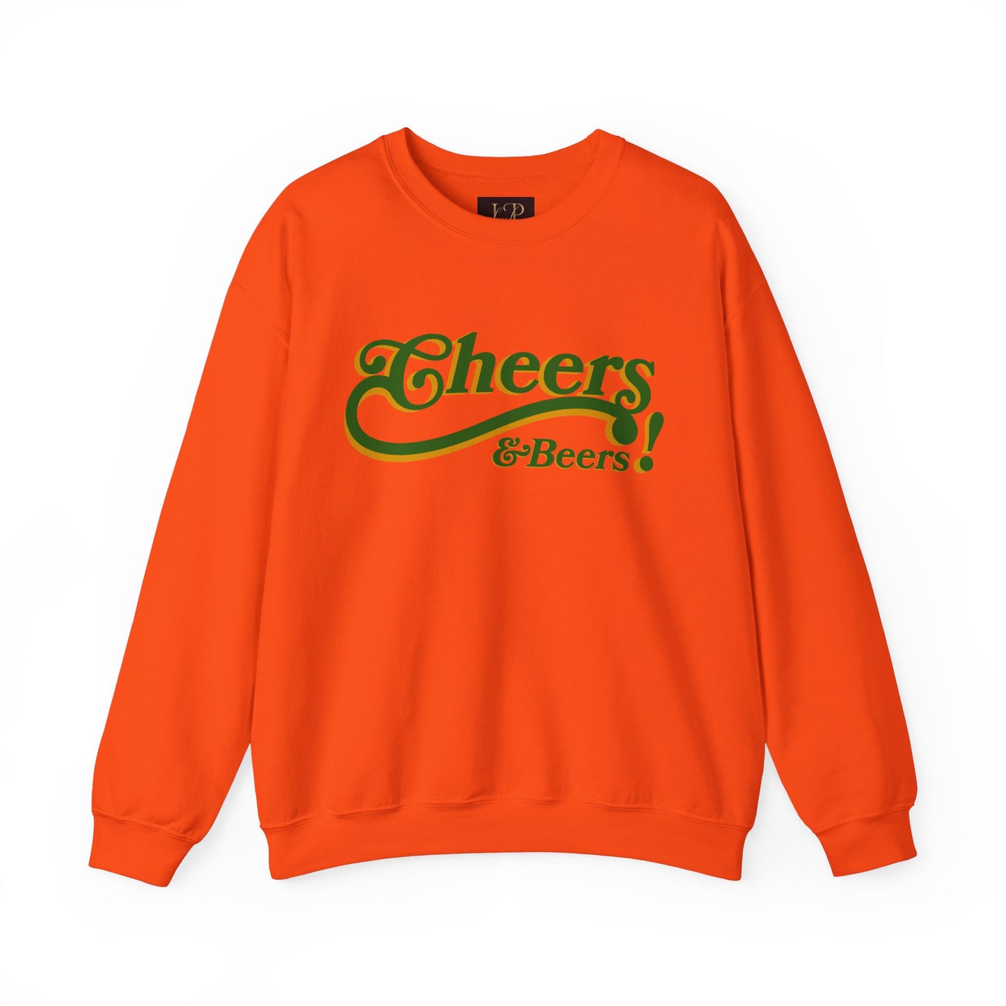 Cheers & Beers! Unisex Heavy Blend™ Crewneck Sweatshirt - Perfect for Parties and Gatherings