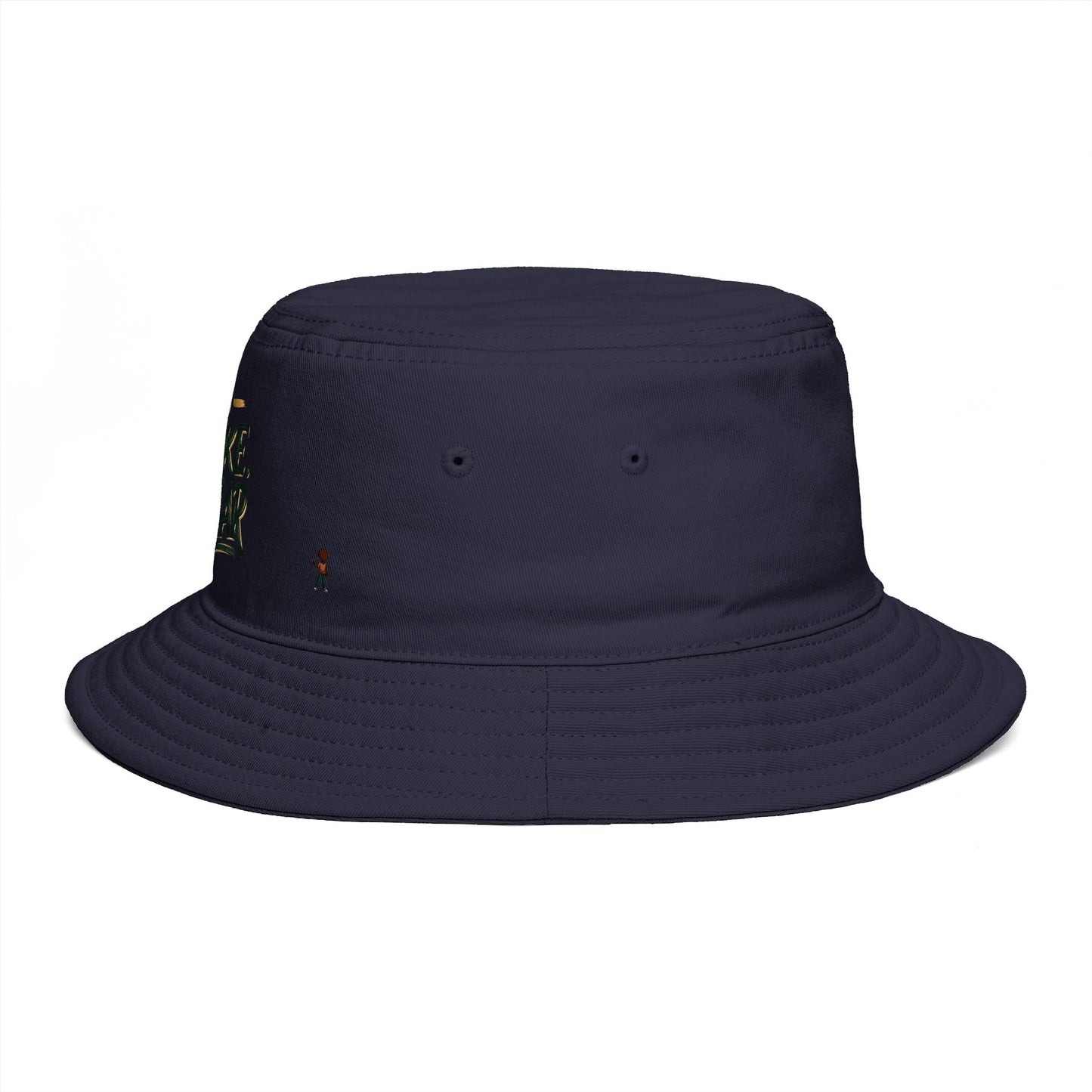 No Shake No Fear Bucket Hat — Retro Motivational Outdoor Bucket Hat