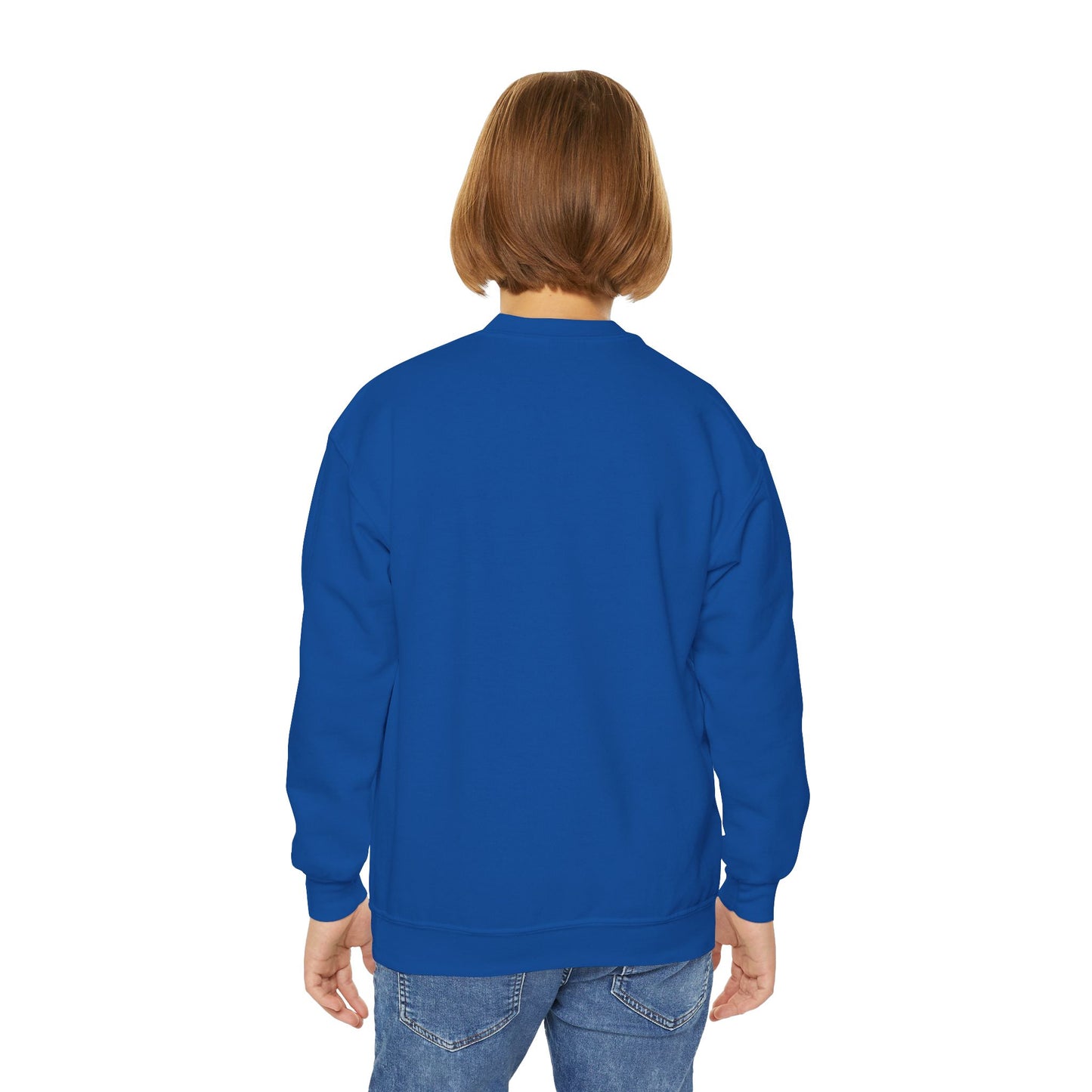 Youth Sweatshirt — Cute Cartoon Kawaii Cats & Bunny Graphic