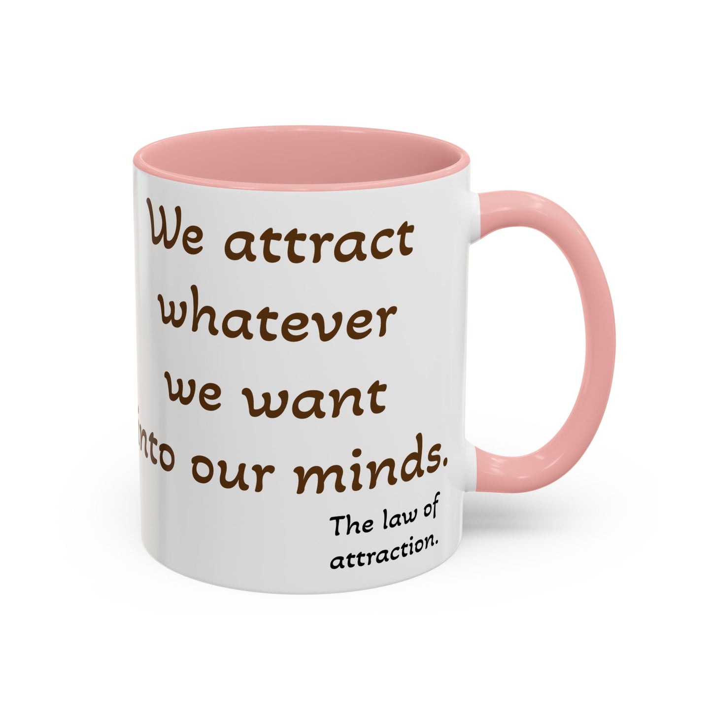 Mindful Attraction Coffee Mug - Inspirational Design for Law of Attraction Lovers