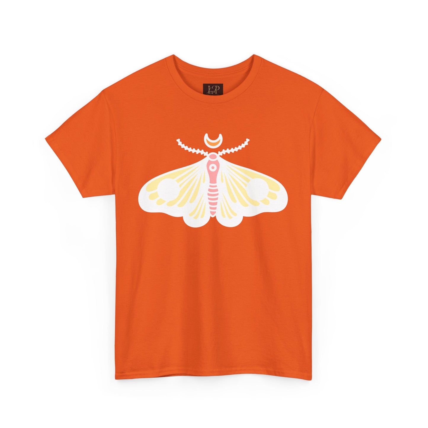 Dreamy Moth Unisex Heavy Cotton Tee - Soft & Stylish