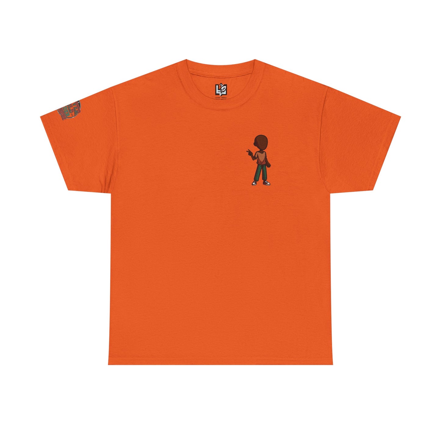 Mini Guitarist Tee — Cute Retro Kid Playing Guitar Graphic T-Shirt