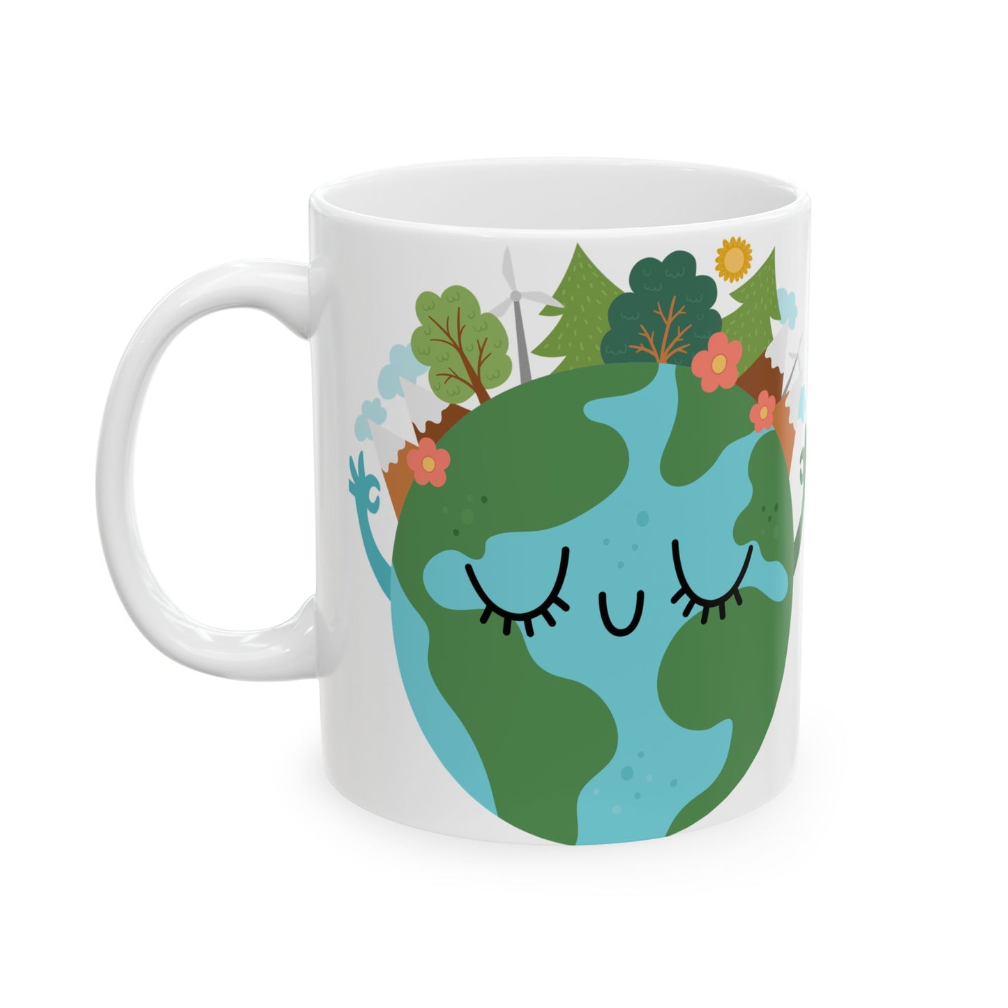 Inspirational Ceramic Mug - 'Everything is Already Happening Naturally' - 11oz & 15oz