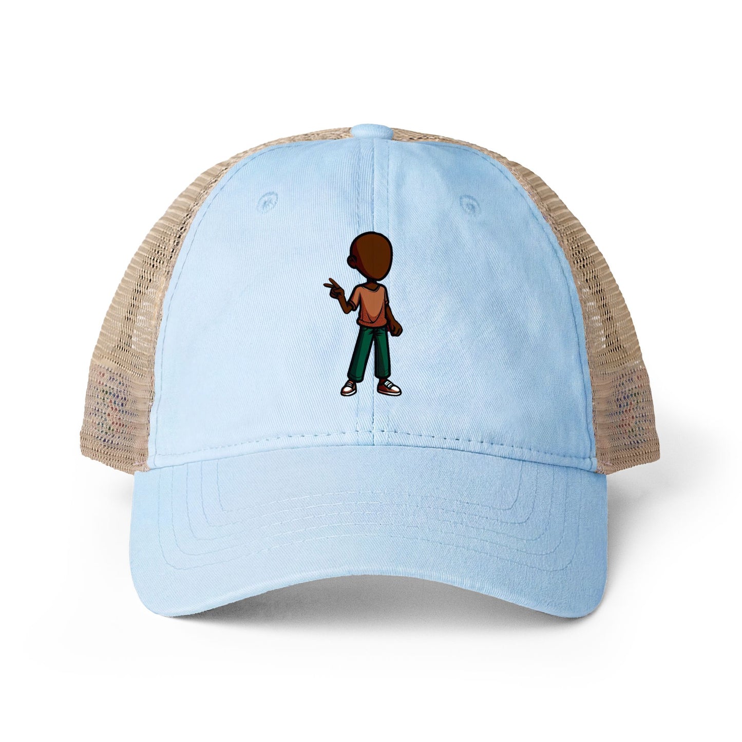 Women's Washed Mesh-Back Cap
