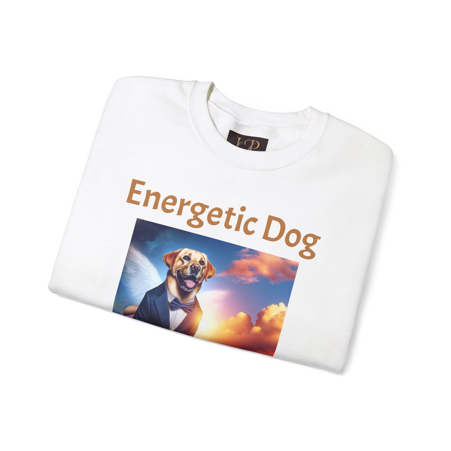 Energetic Dog Crewneck Sweatshirt - Unisex Heavy Blend™