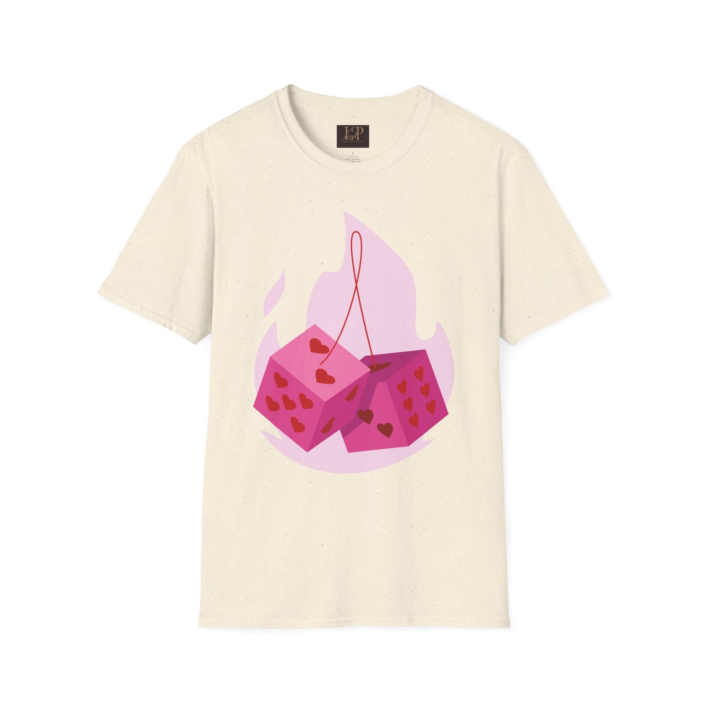 Cute Heart Design Unisex Softstyle T-Shirt - Perfect for Valentine’s Day or Casual Wear