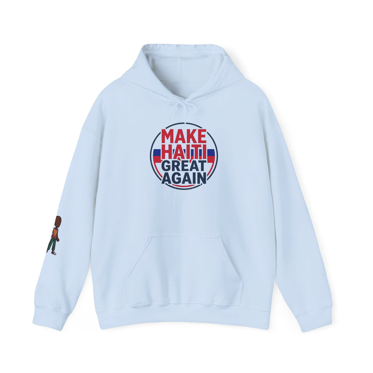 Hoodie - "Make Haiti Great Again" Political Solidarity Pullover