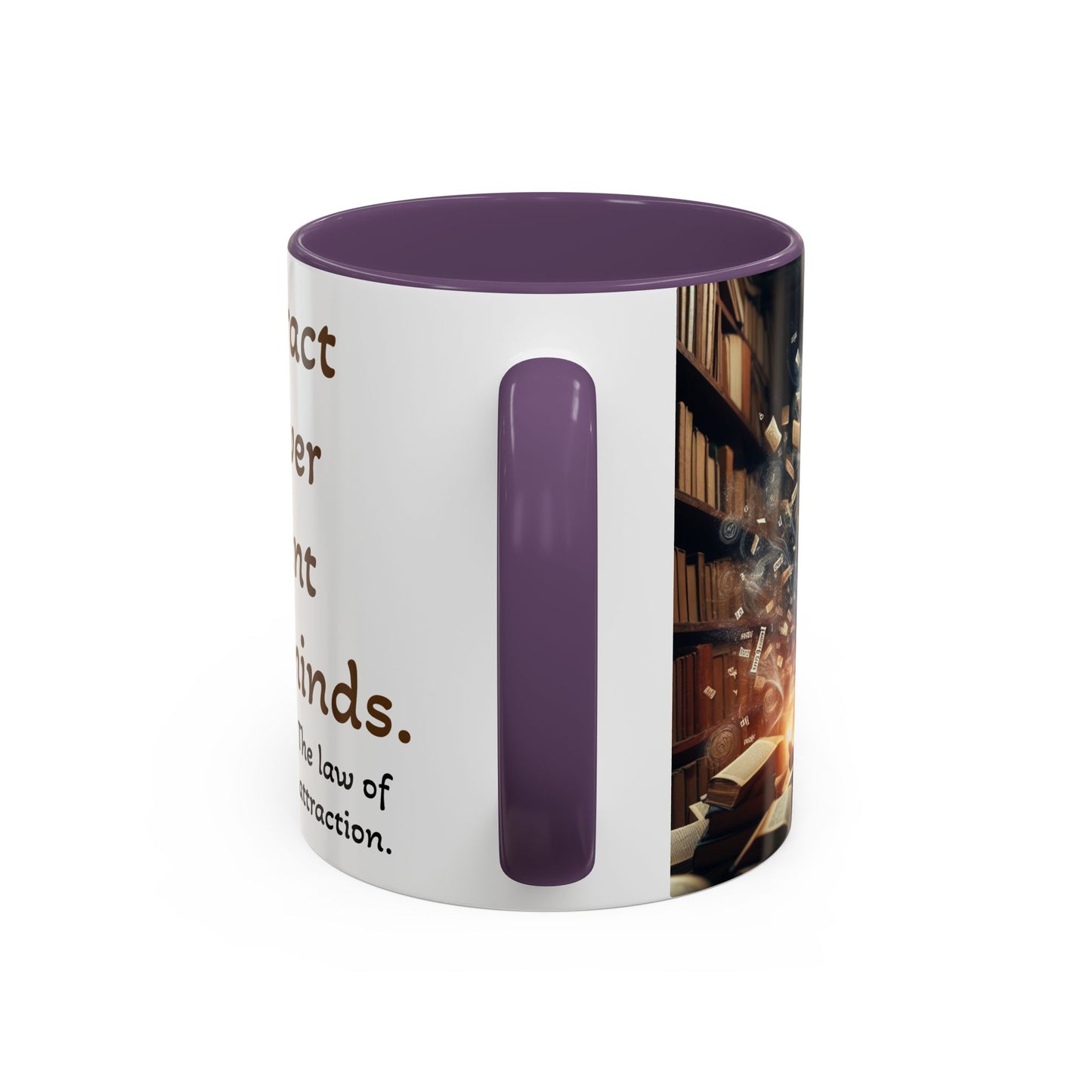 Mindful Attraction Coffee Mug - Inspirational Design for Law of Attraction Lovers