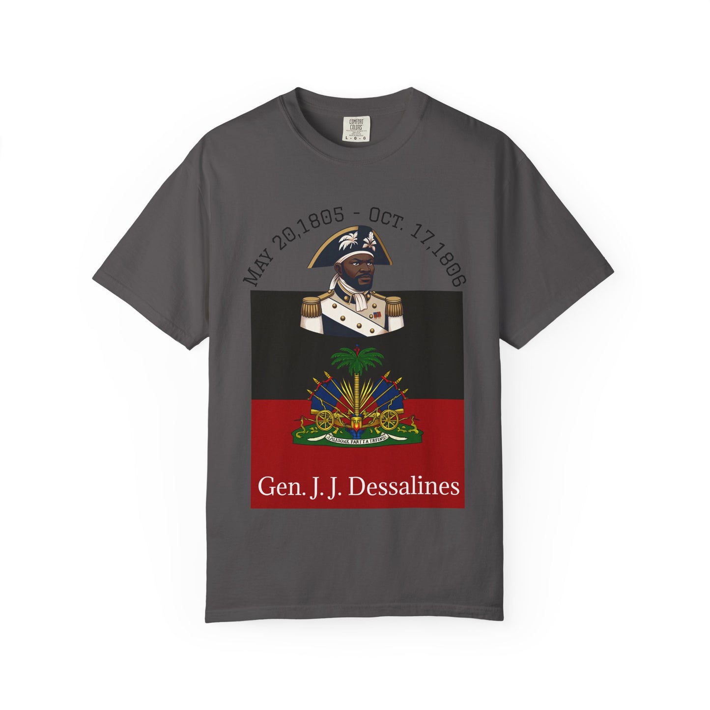 Gen. J.J. Dessalines T-Shirt, Historical Figure Tee, Haitian Revolution Apparel, Unisex Cotton Tee, Gift for History Buffs, Casual [...]