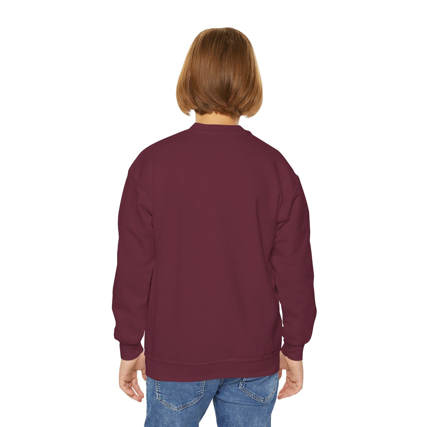 Youth Sweatshirt — Cute Cartoon Kawaii Cats & Bunny Graphic