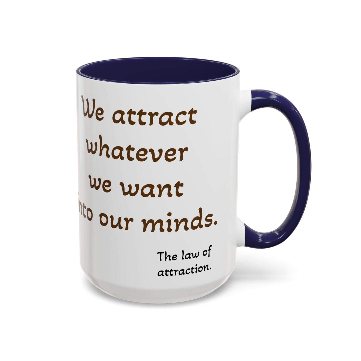 Mindful Attraction Coffee Mug - Inspirational Design for Law of Attraction Lovers