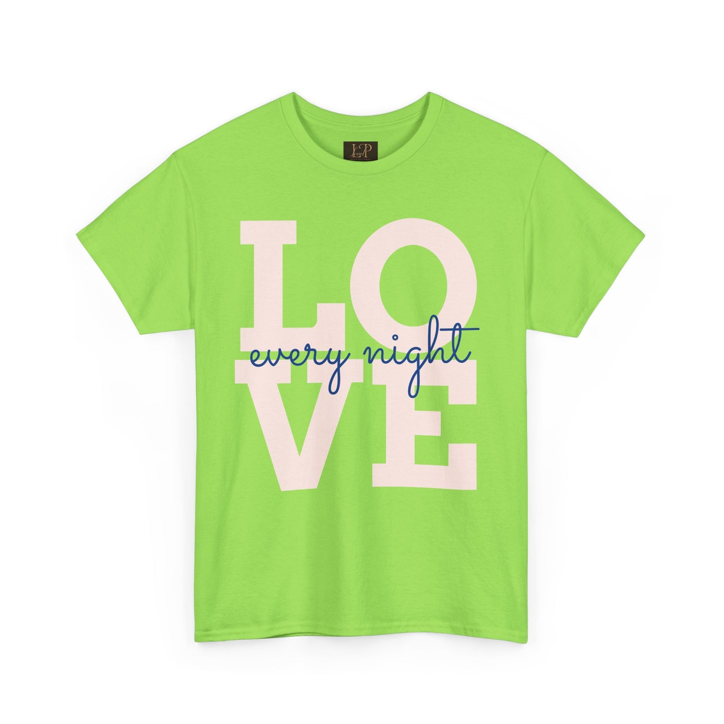 Love Every Night Unisex Heavy Cotton Tee