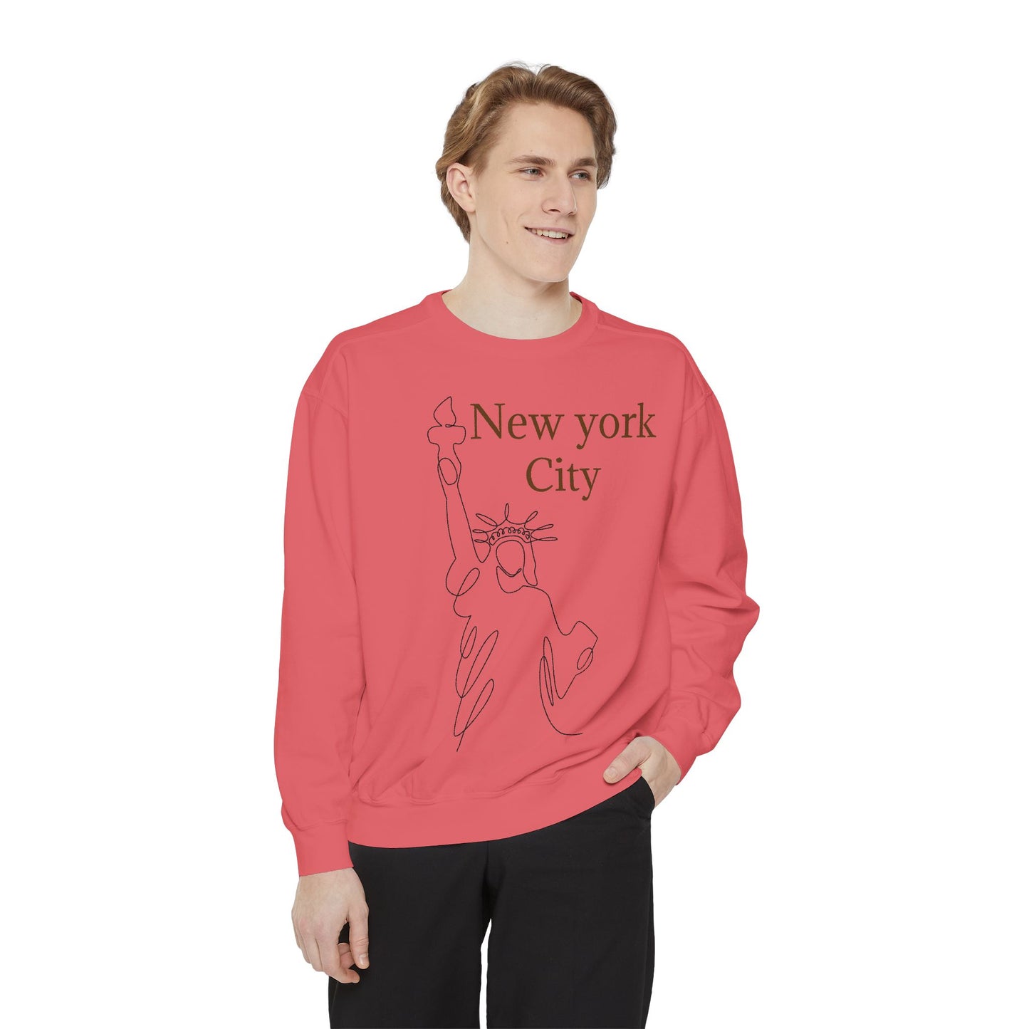 NYC Liberty Line Art Sweatshirt
