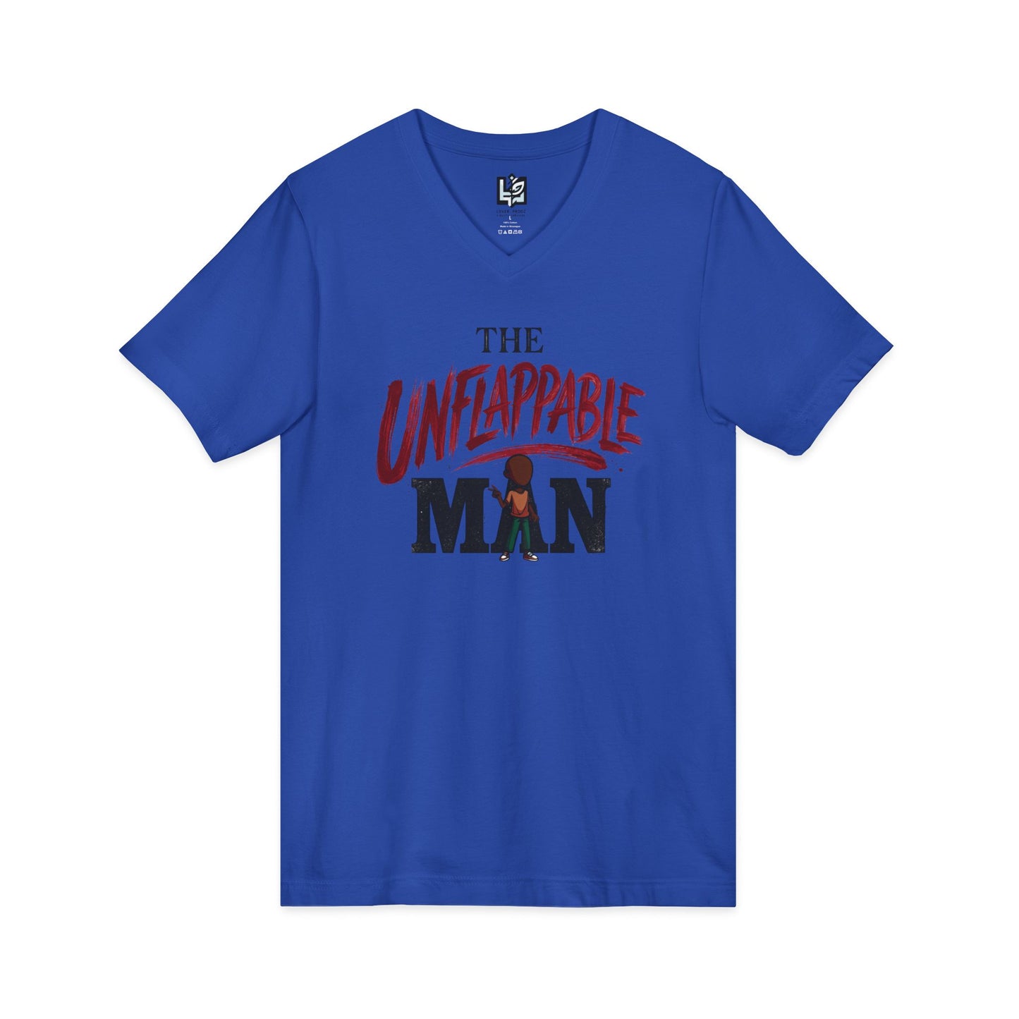 The Unflappable Man V-Neck Tee