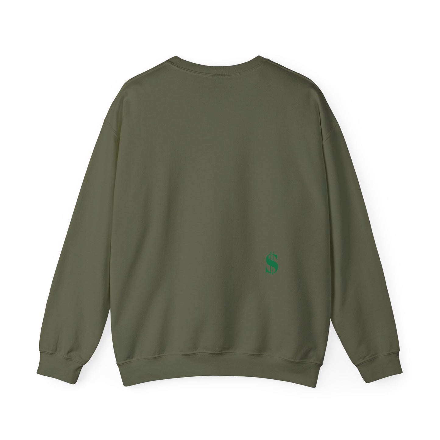 Unisex Crewneck Sweatshirt with 'D' and Dollar Sign Design | Stylish & Cozy Apparel for Casual Days