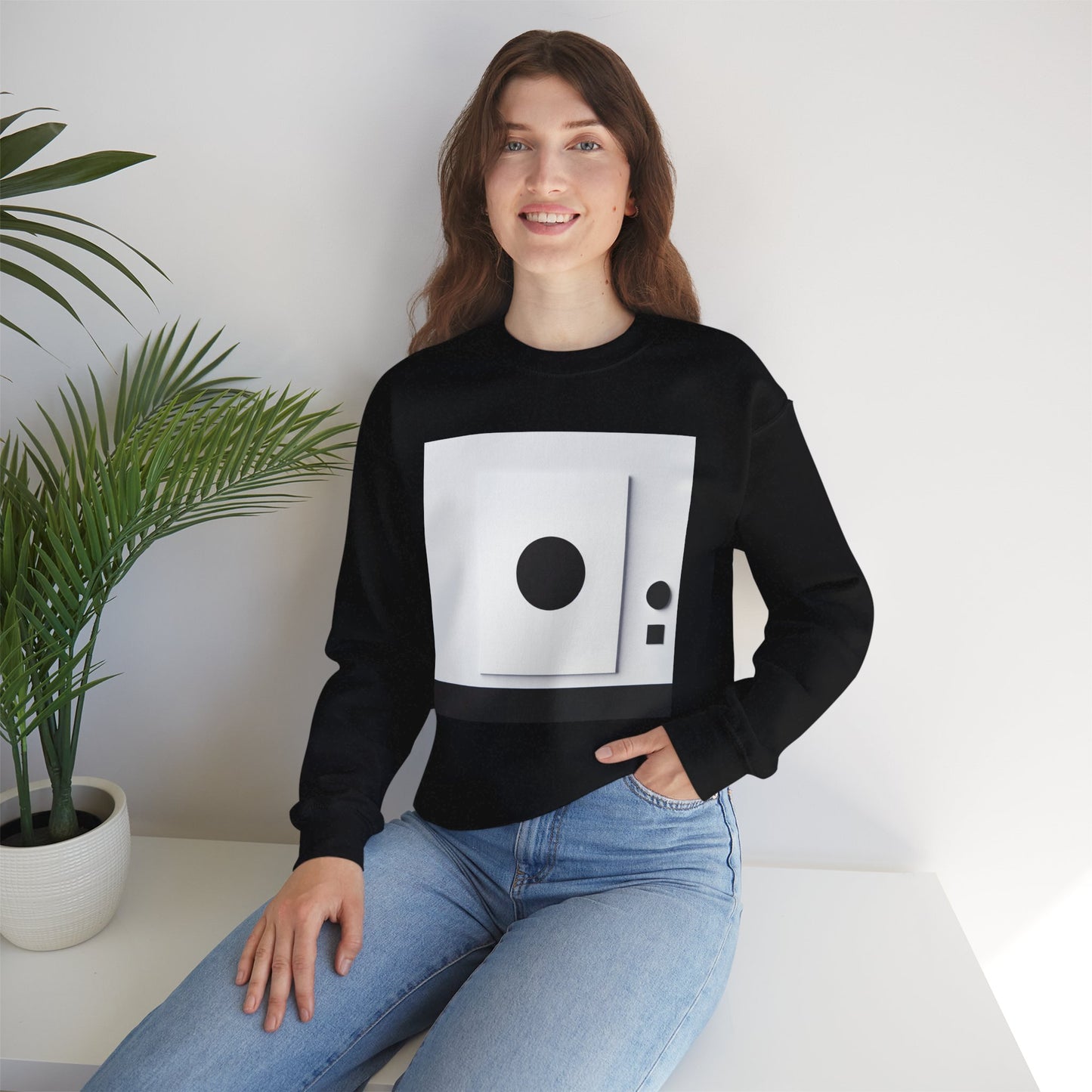 Modern Minimalist Crewneck Sweatshirt