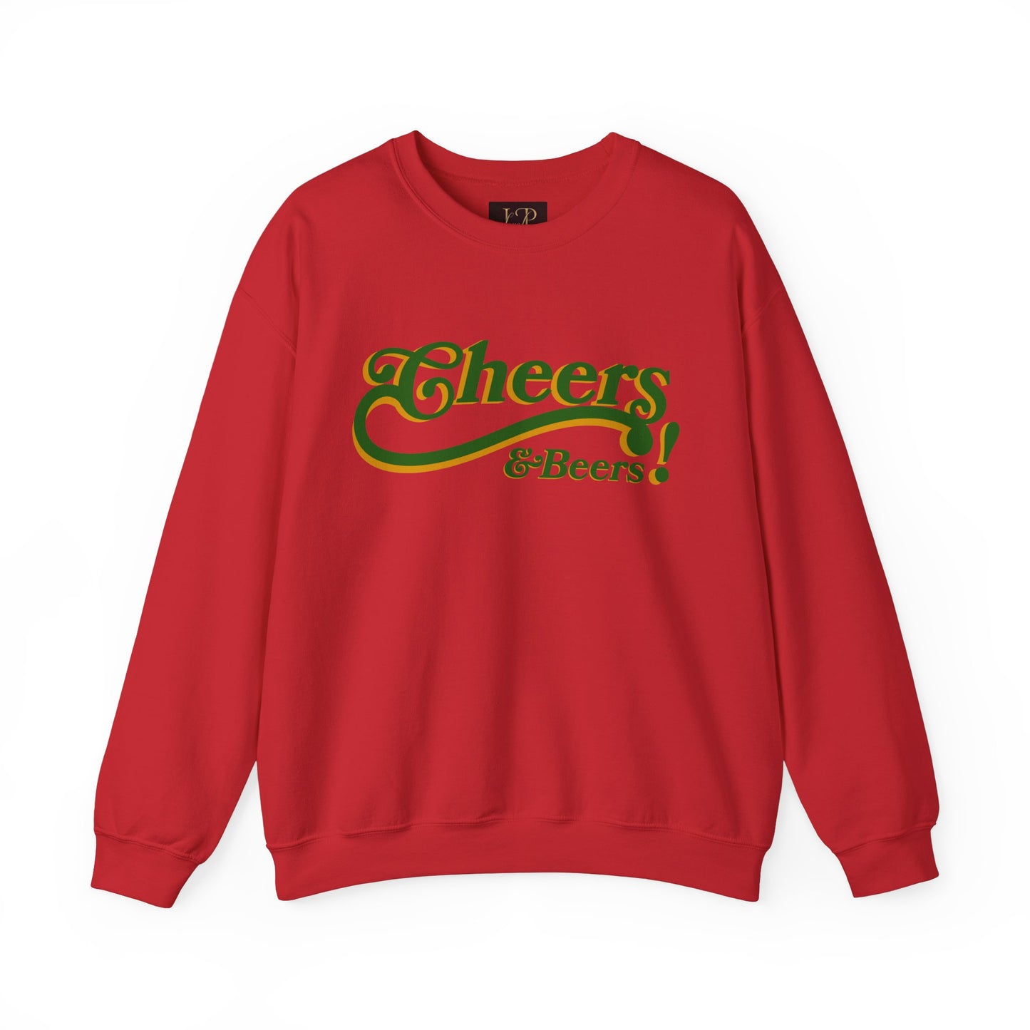 Cheers & Beers! Unisex Heavy Blend™ Crewneck Sweatshirt - Perfect for Parties and Gatherings