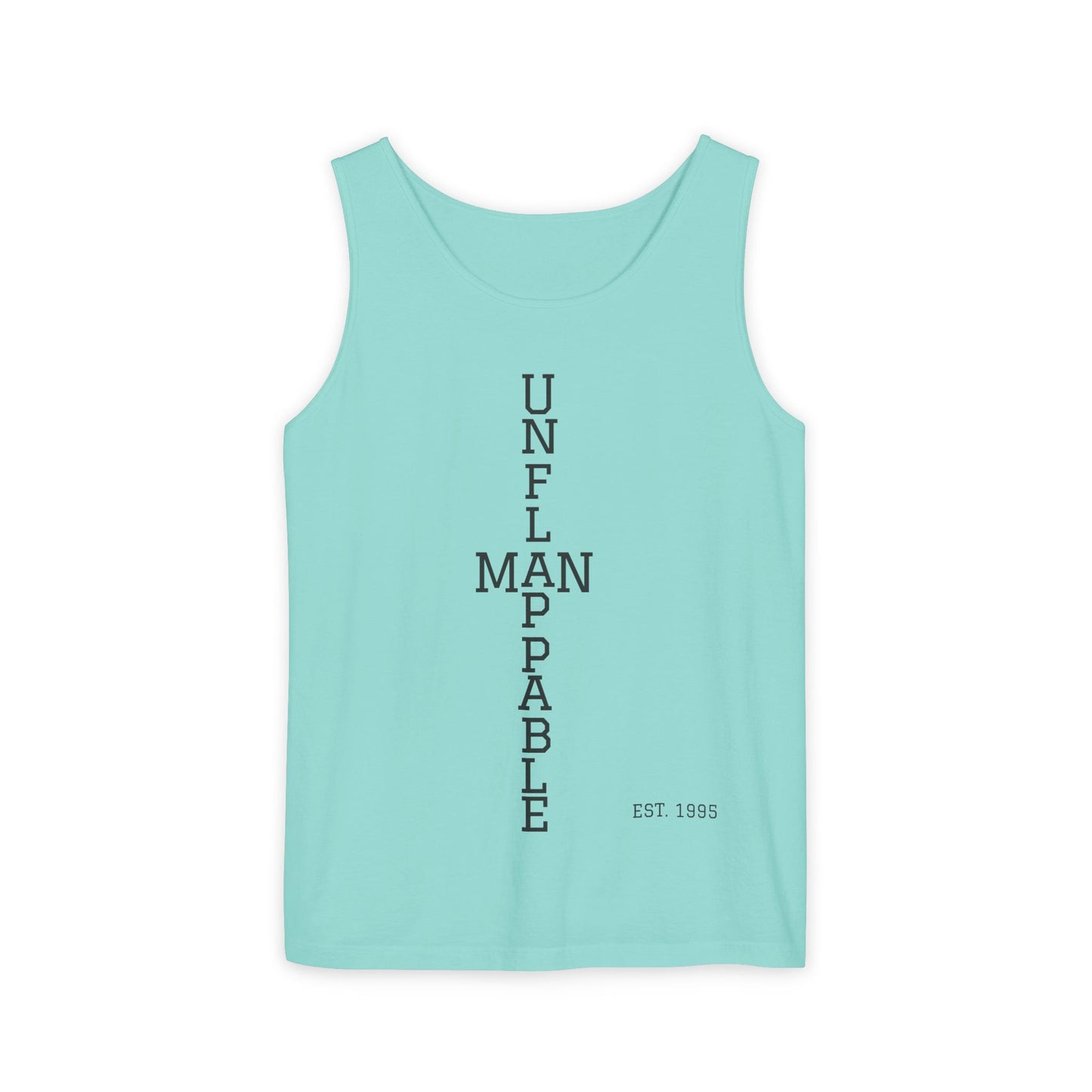 Unisex Inspirational Tank Top - Unflappable, Summer Apparel, Vacation Wear, Casual Gift, Fitness Gear