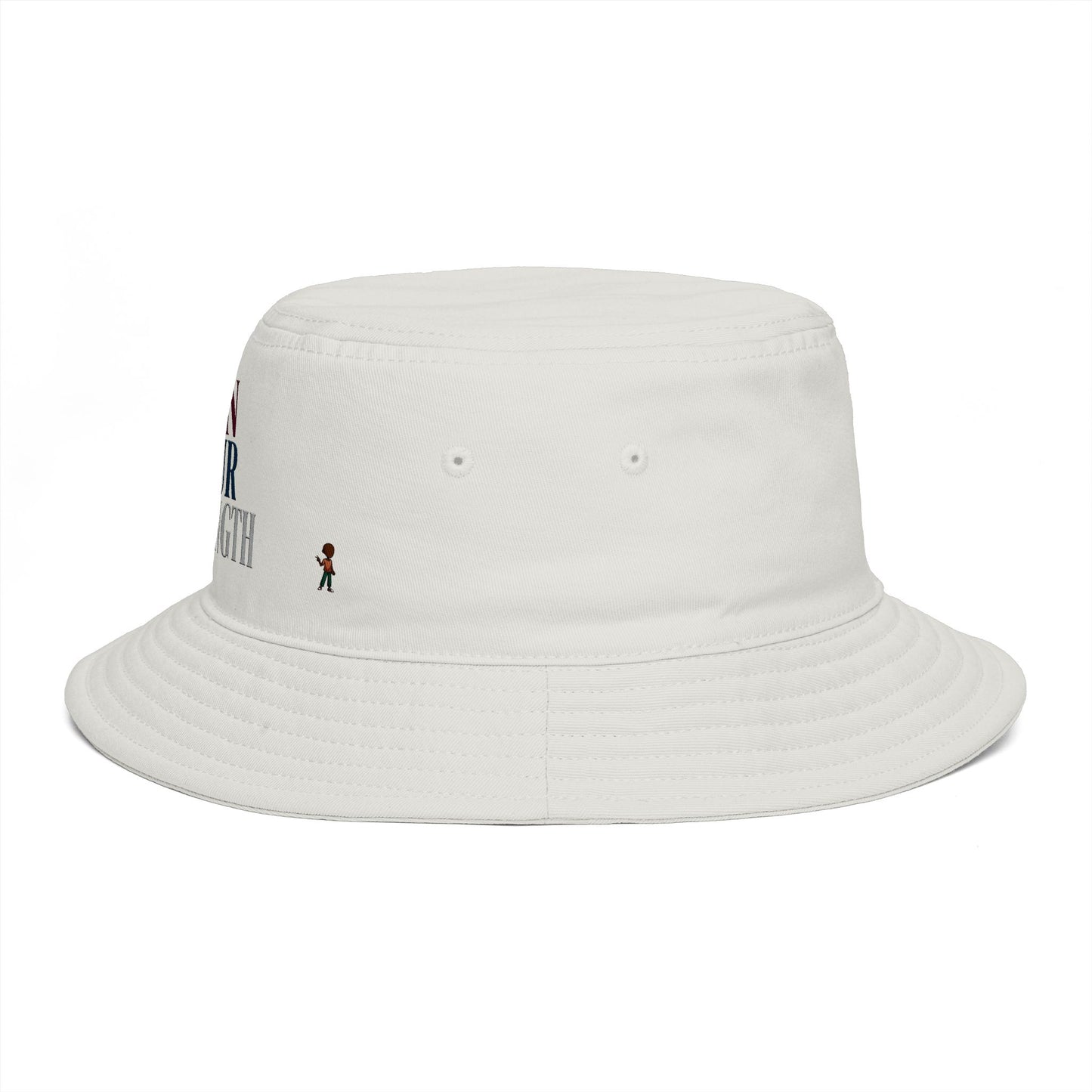 Own Your Strength Bucket Hat — Empowerment Embroidered Sun Hat