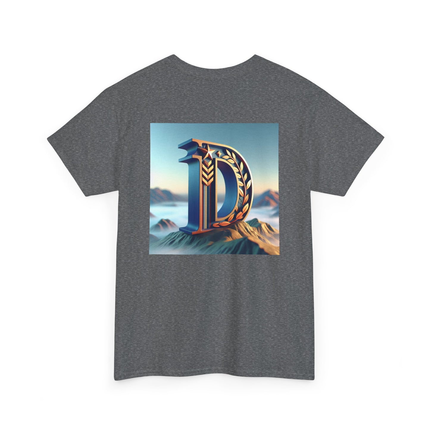 Vintage-Inspired Landscape Graphic Unisex Heavy Cotton Tee