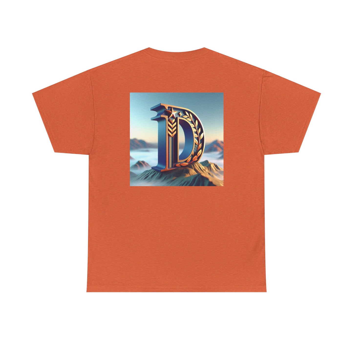Vintage-Inspired Landscape Graphic Unisex Heavy Cotton Tee