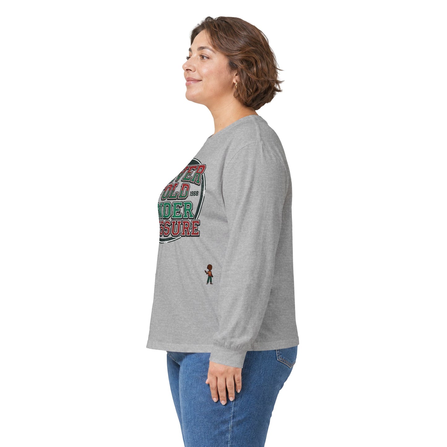 Never Fold Under Pressure Long Sleeve Tee