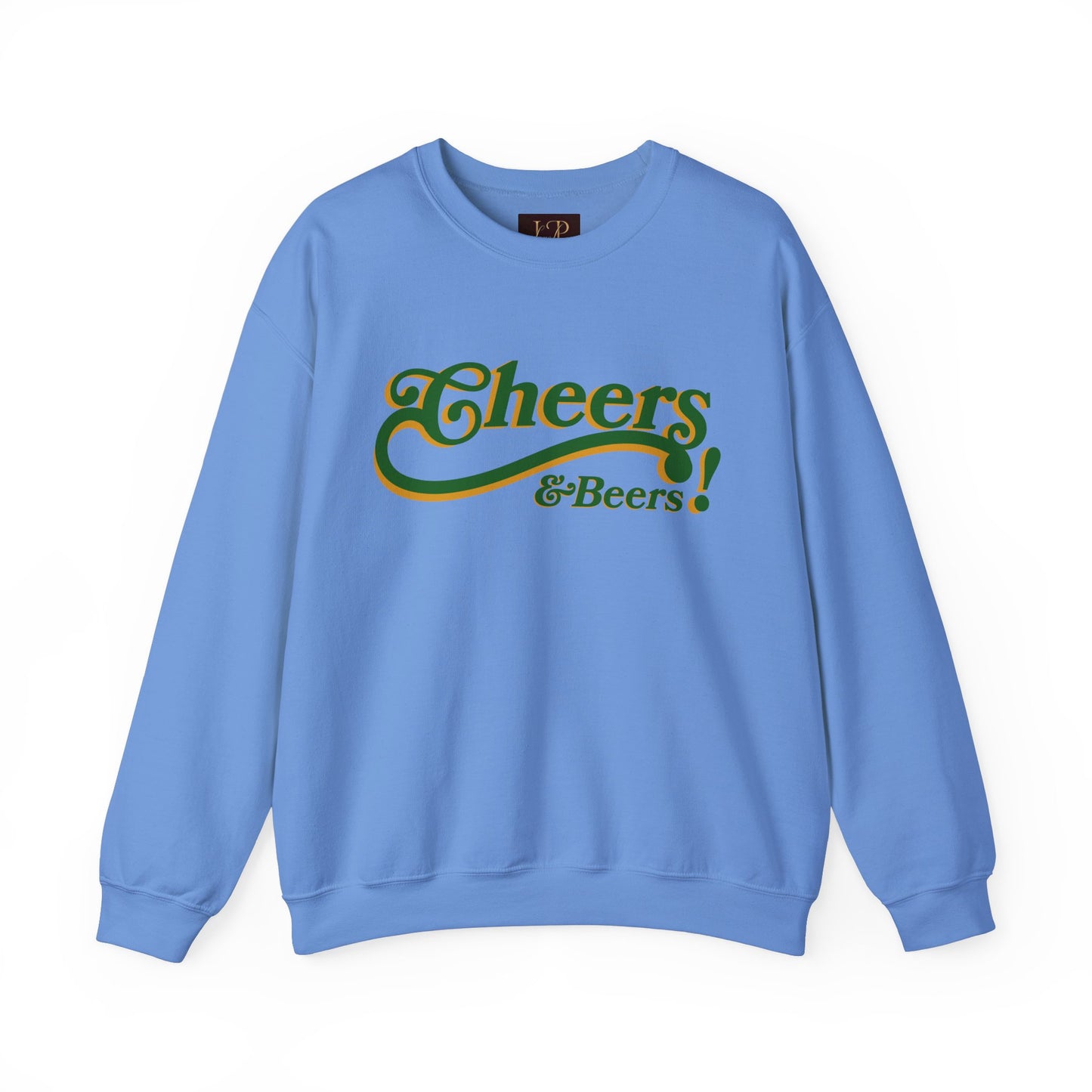 Cheers & Beers! Unisex Heavy Blend™ Crewneck Sweatshirt - Perfect for Parties and Gatherings