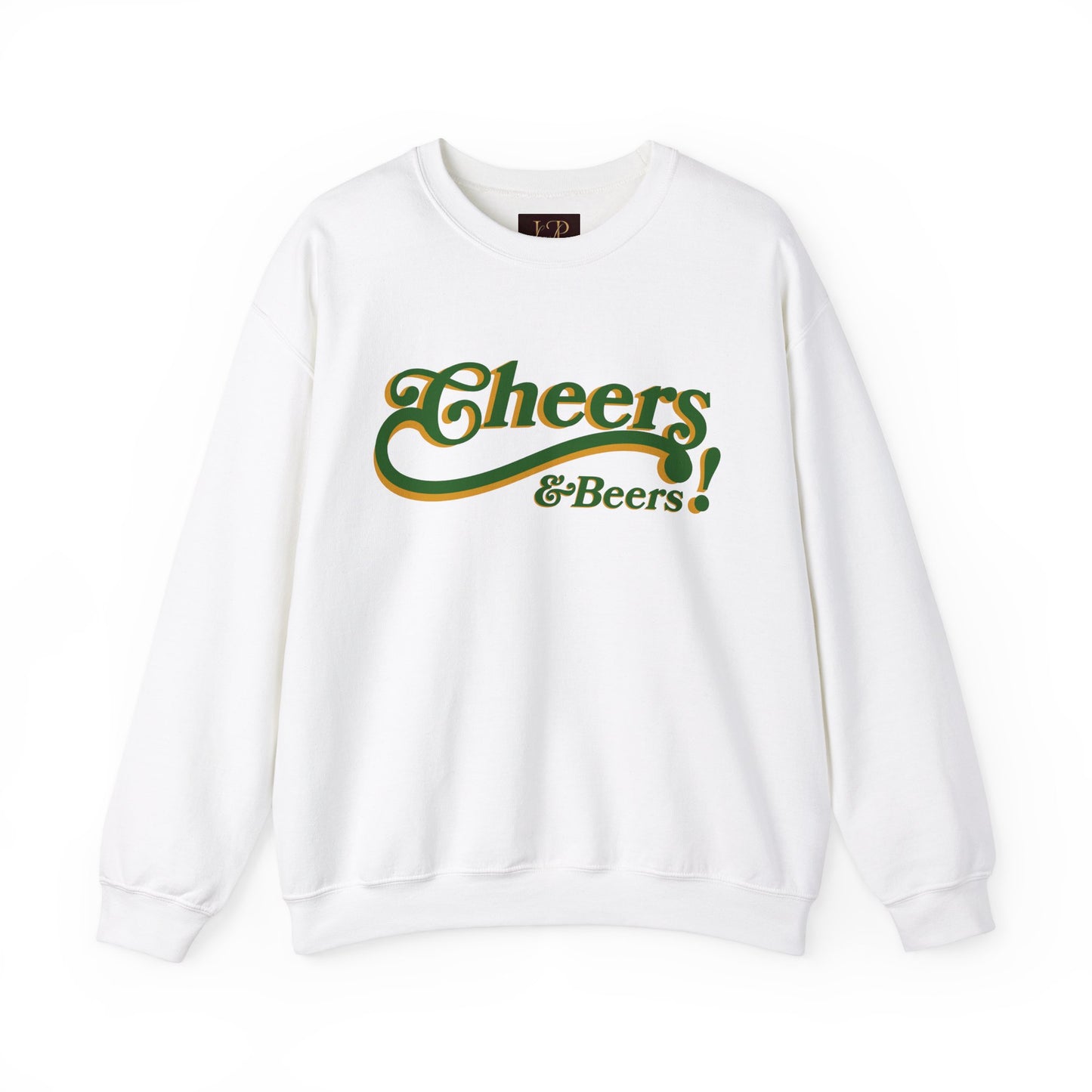 Cheers & Beers! Unisex Heavy Blend™ Crewneck Sweatshirt - Perfect for Parties and Gatherings