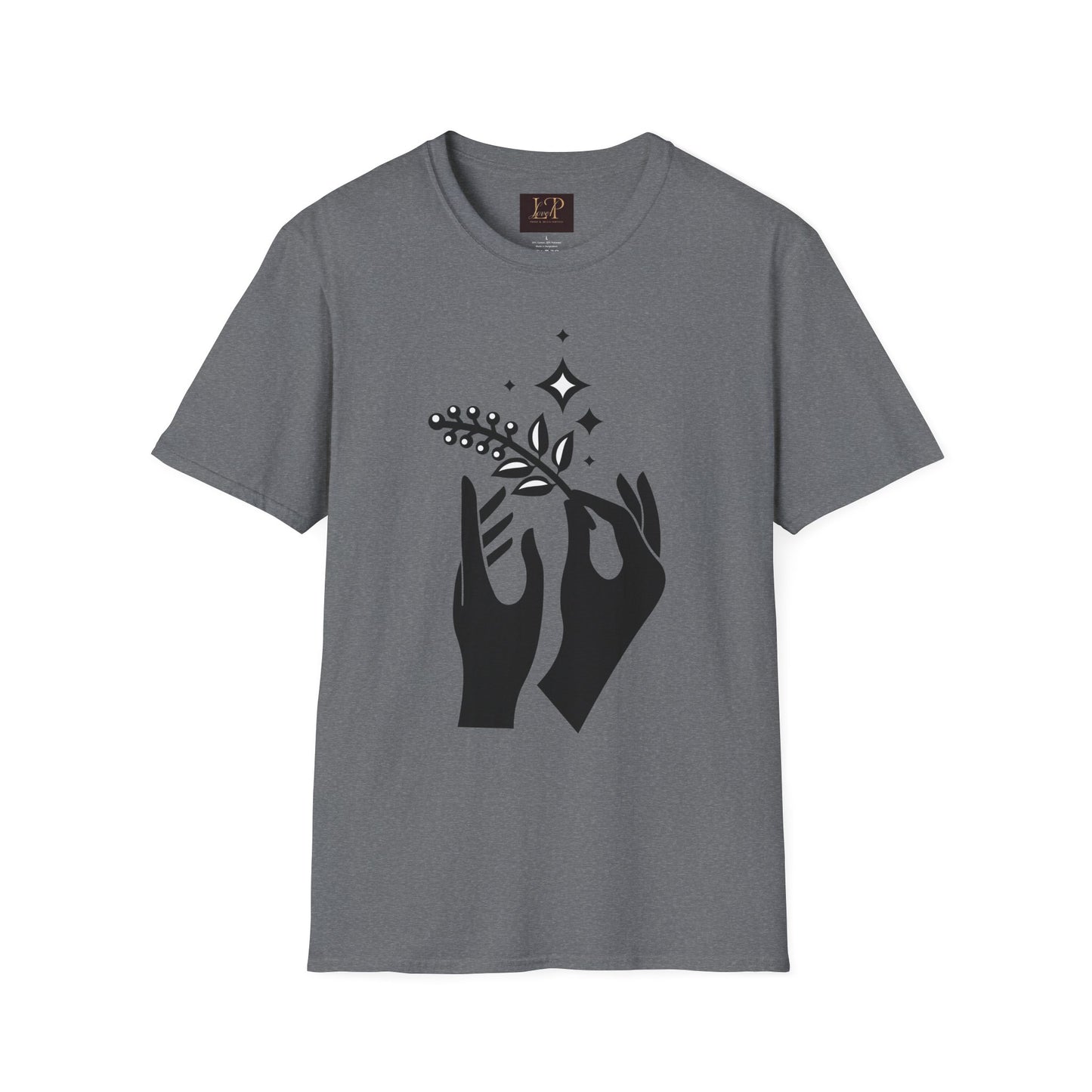 Unisex Softstyle T-Shirt with Inspirational Hand Design