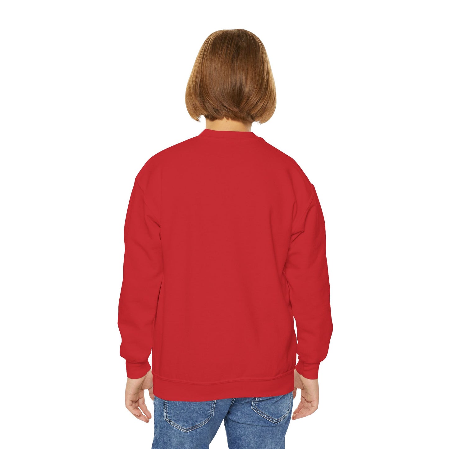 Youth Sweatshirt — Cute Cartoon Kawaii Cats & Bunny Graphic