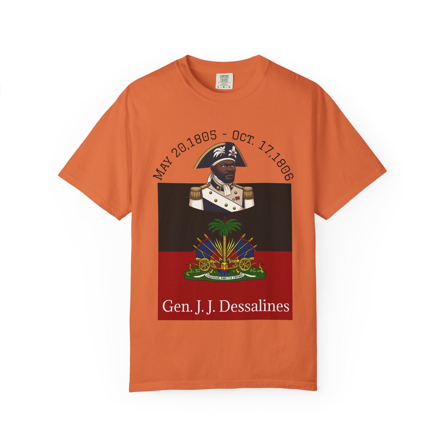 Gen. J.J. Dessalines T-Shirt, Historical Figure Tee, Haitian Revolution Apparel, Unisex Cotton Tee, Gift for History Buffs, Casual [...]
