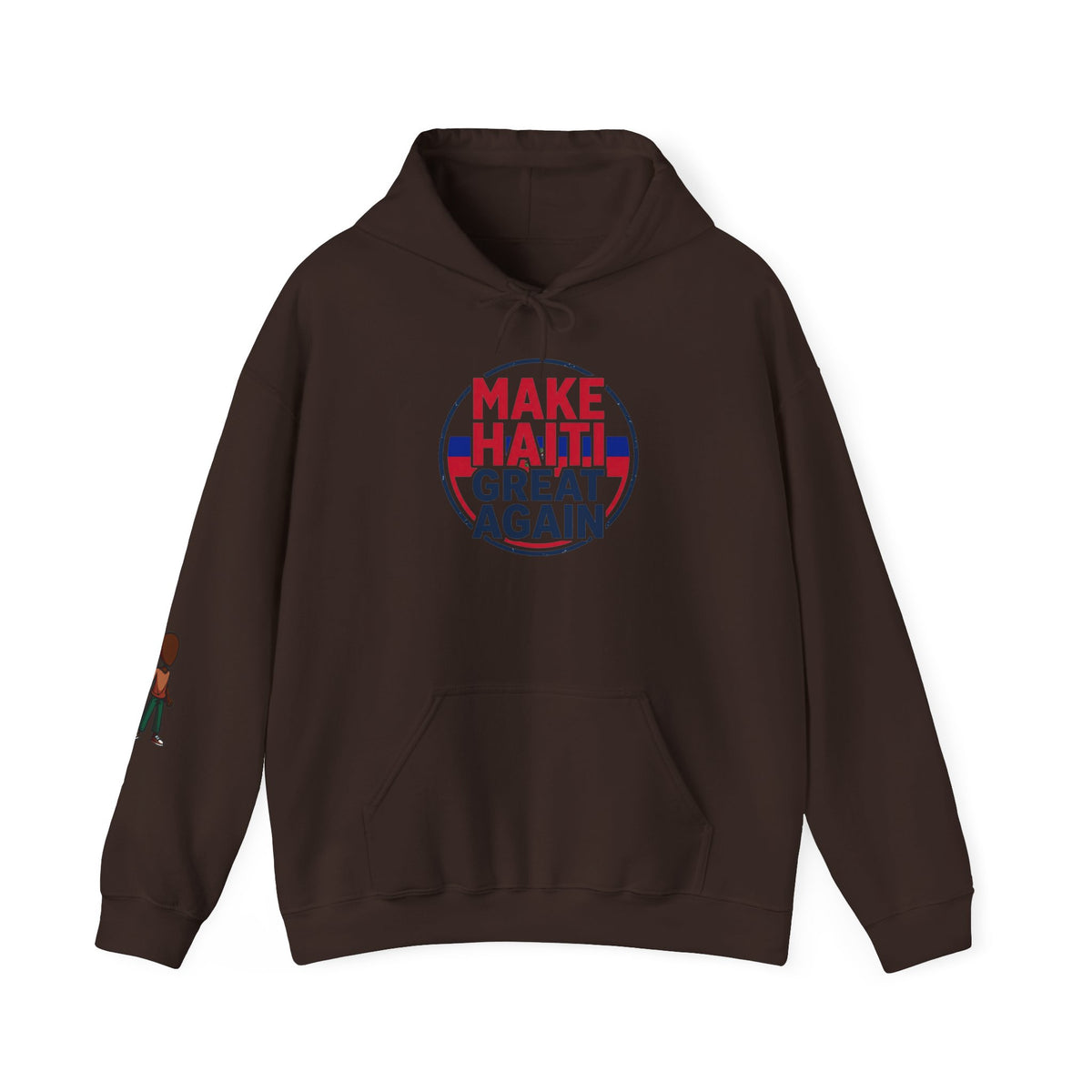 Hoodie - "Make Haiti Great Again" Political Solidarity Pullover