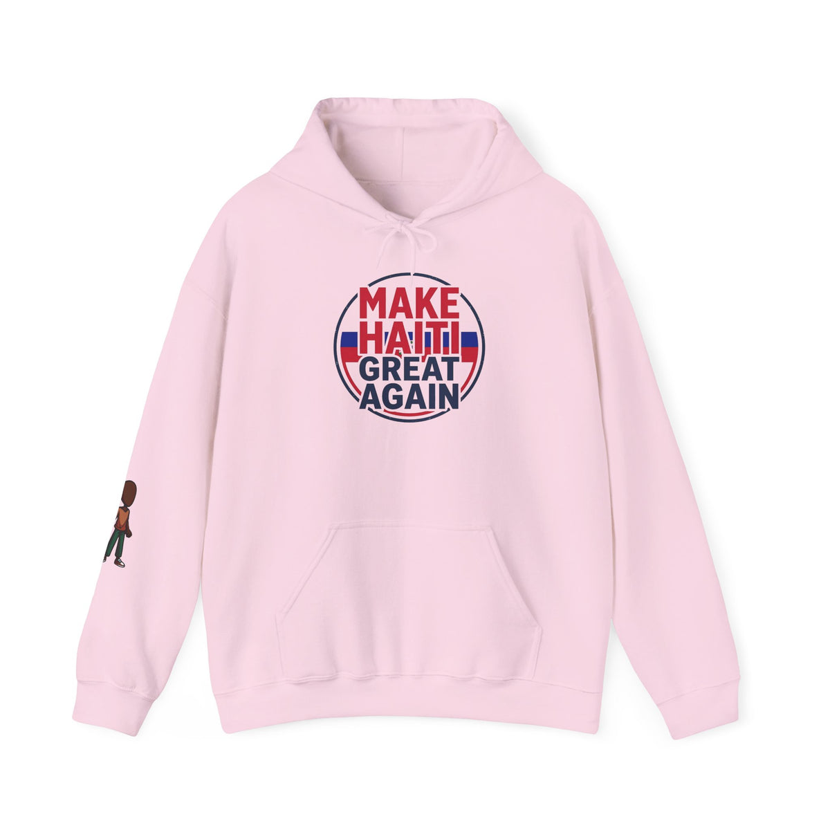 Hoodie - "Make Haiti Great Again" Political Solidarity Pullover