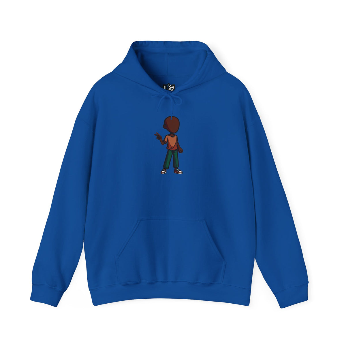 Make Haiti The Pearl of the Antilles Again Hoodie — Cartoon Figure Back Print