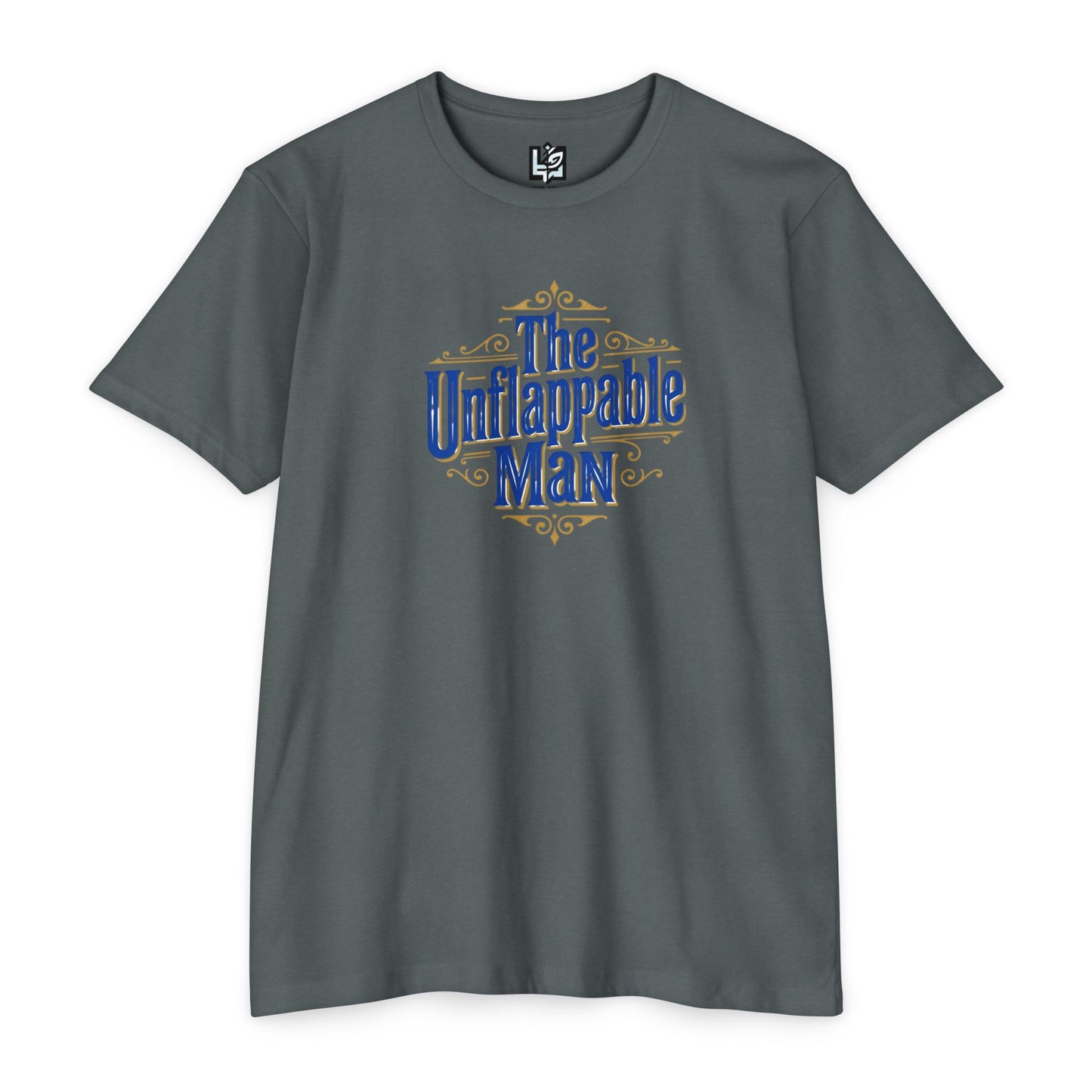 The Unflappable Man T-Shirt — Vintage-Inspired Graphic Tee for Confident Guys