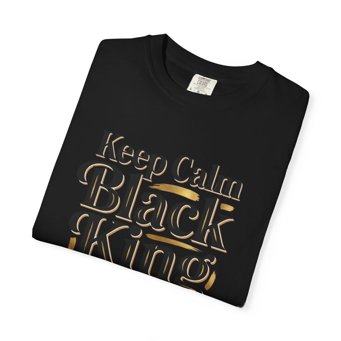 Keep Calm Black King Power T‑Shirt