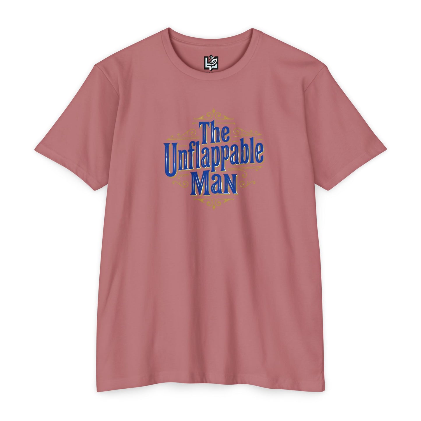 The Unflappable Man T-Shirt — Vintage-Inspired Graphic Tee for Confident Guys