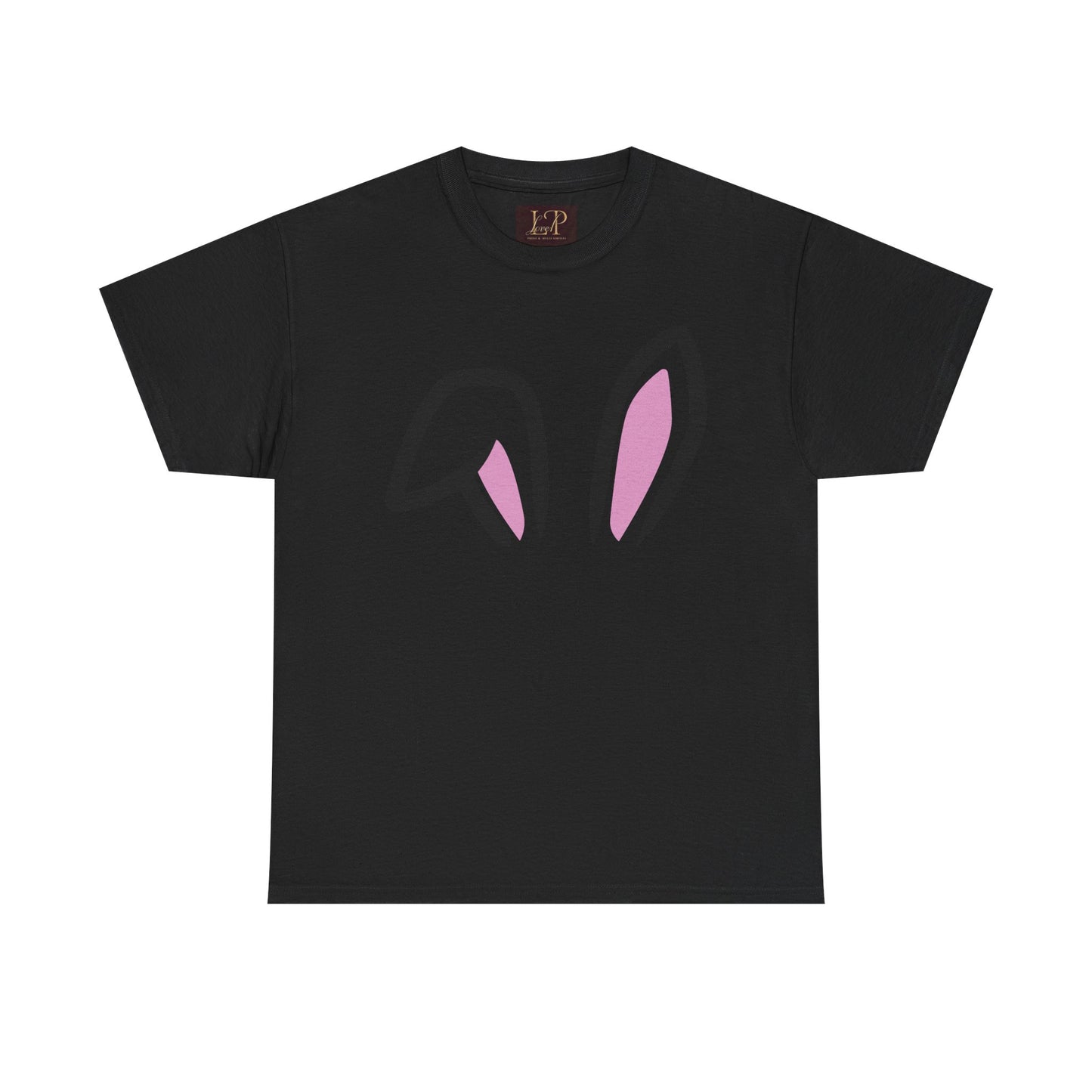 Cute Bunny Ears Unisex Heavy Cotton Tee