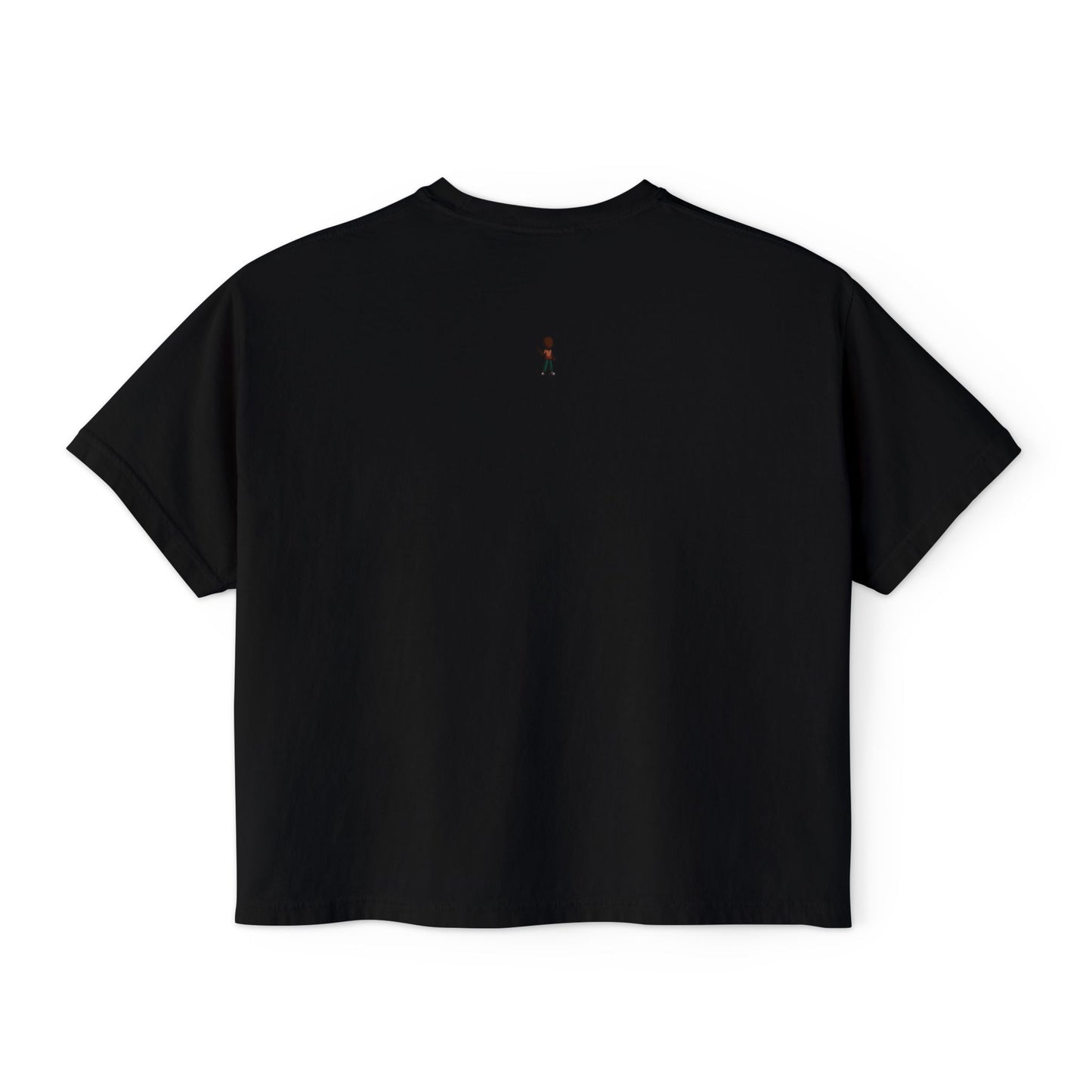 Move With Purpose Boxy Tee — Motivational Women's Cropped T‑Shirt