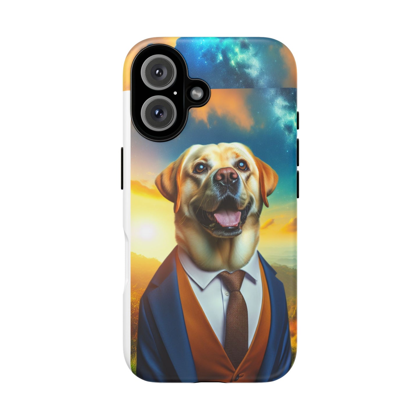 Smart Dog Phone Case - Tough Cases with Charming Labrador Design