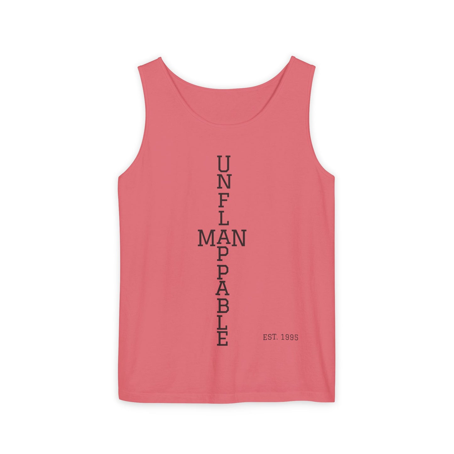 Unisex Inspirational Tank Top - Unflappable, Summer Apparel, Vacation Wear, Casual Gift, Fitness Gear