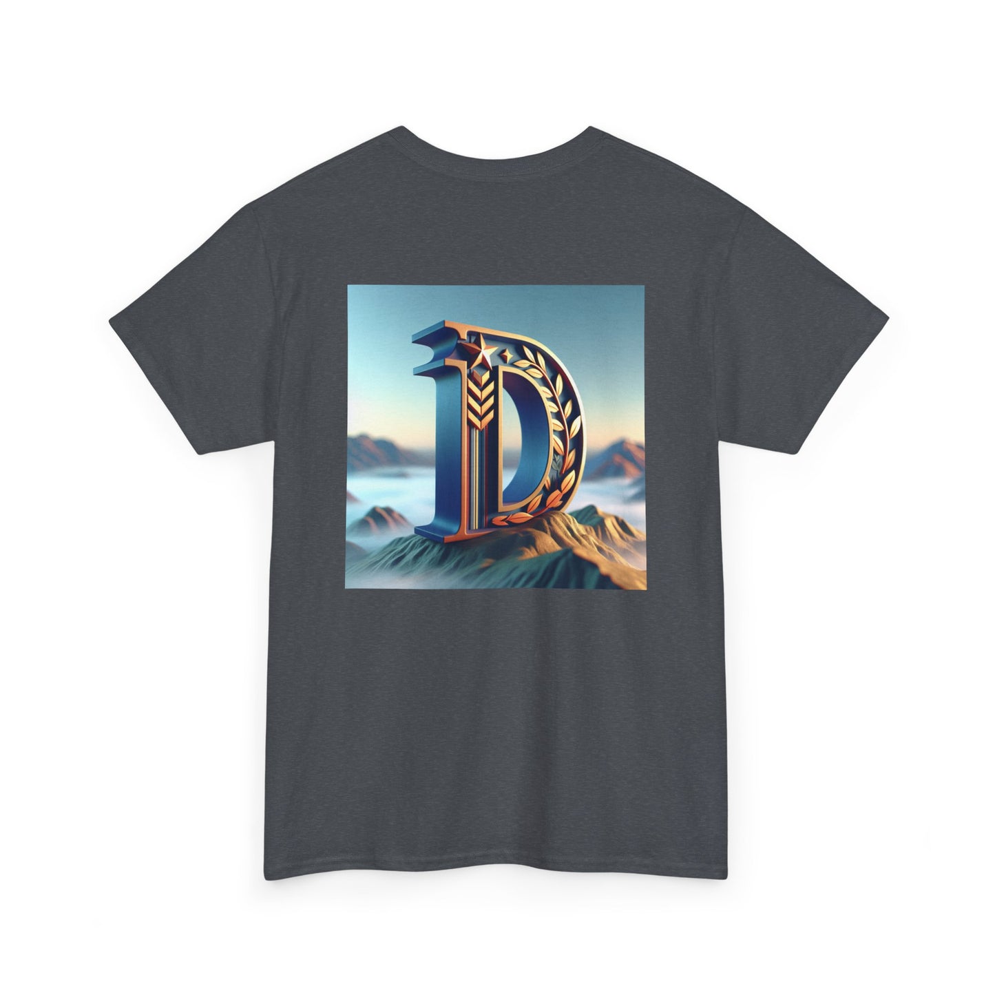 Vintage-Inspired Landscape Graphic Unisex Heavy Cotton Tee
