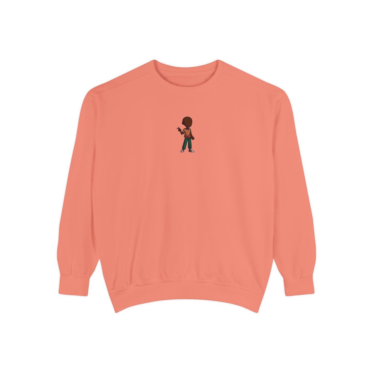 Sweatshirt — Little Guitarist Illustration Crewneck