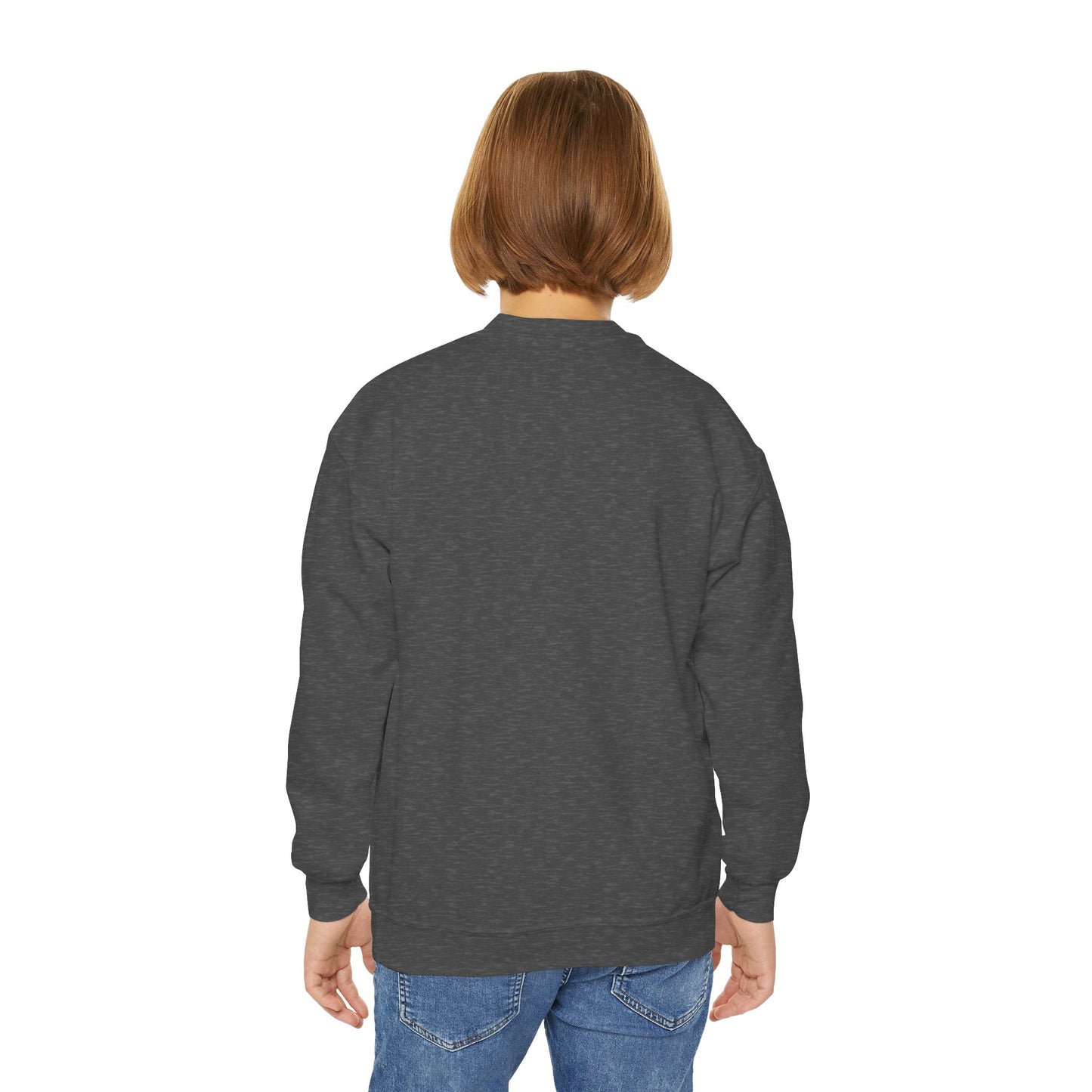 Youth Sweatshirt — Cute Cartoon Kawaii Cats & Bunny Graphic