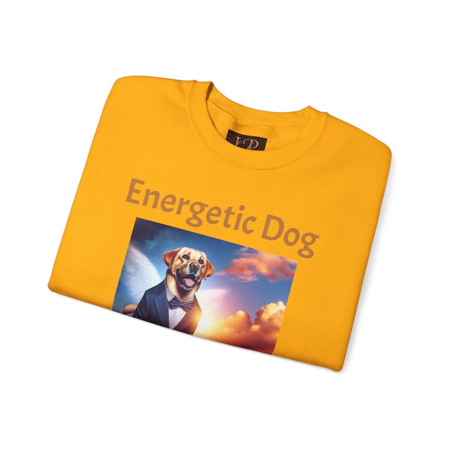 Energetic Dog Crewneck Sweatshirt - Unisex Heavy Blend™