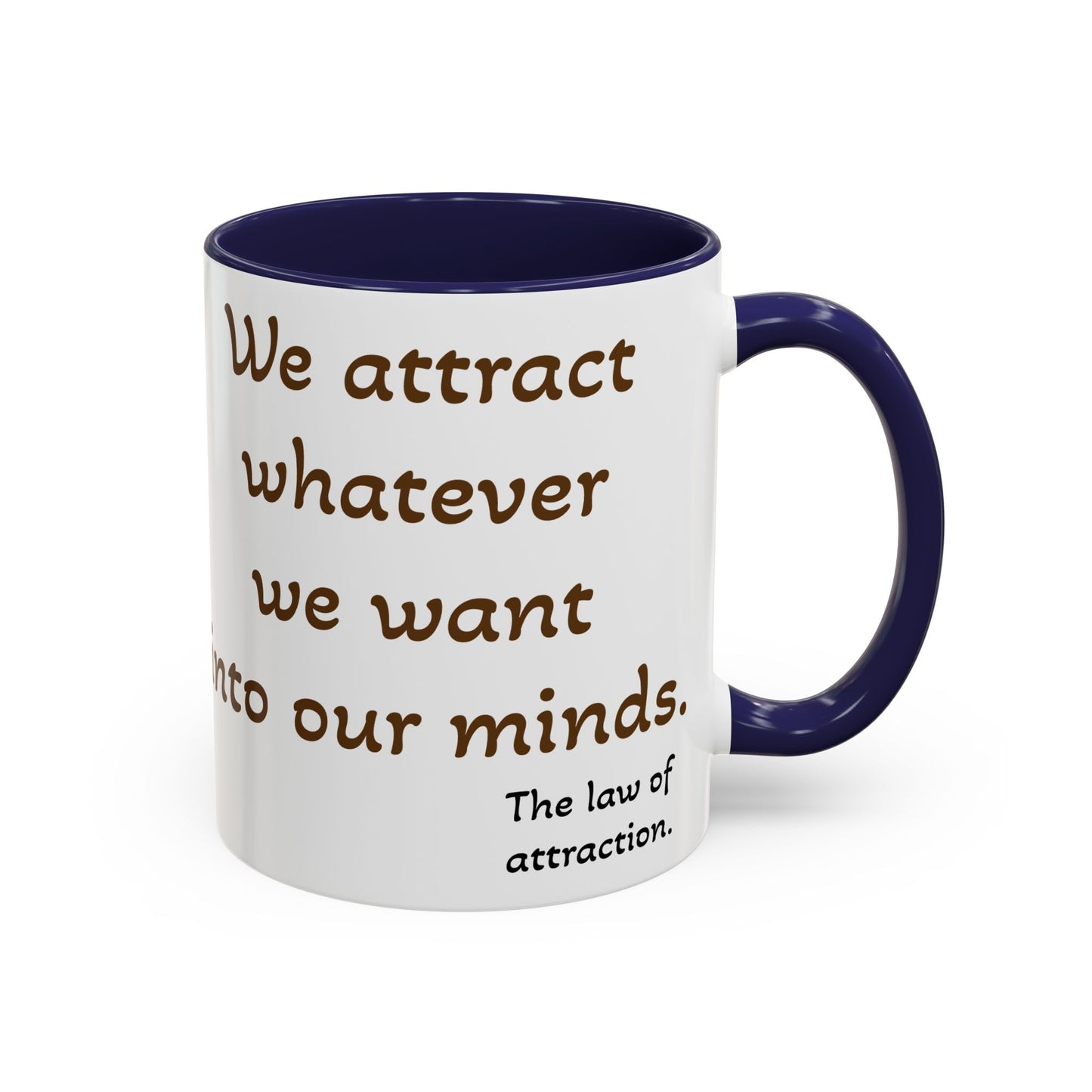 Mindful Attraction Coffee Mug - Inspirational Design for Law of Attraction Lovers