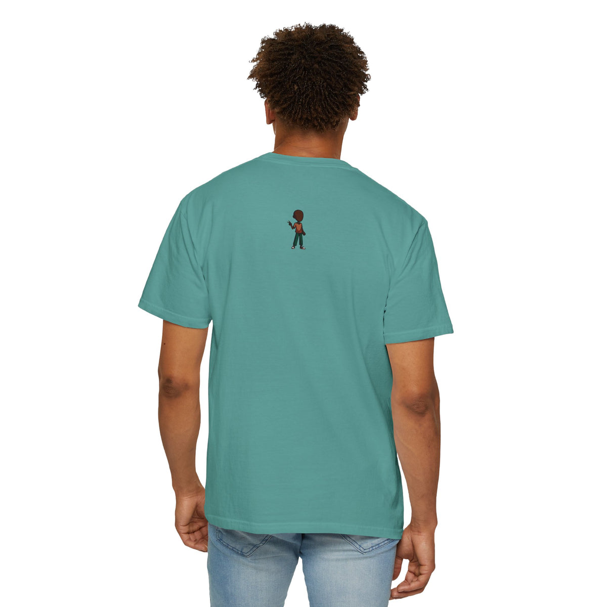 Make Haiti the Pearl — T‑Shirt (Antilles Pride, Colorful Retro Globe Design)